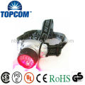 18+2 green led and red led headlamp